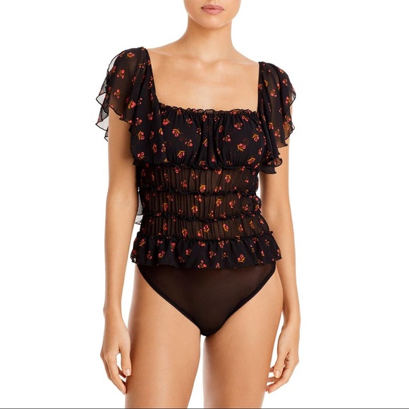NWT Juliet Printed Bodysuit in Twilight Combo - Picture 8 of 17